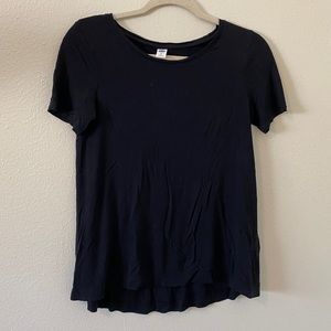 OLD NAVY — black tee